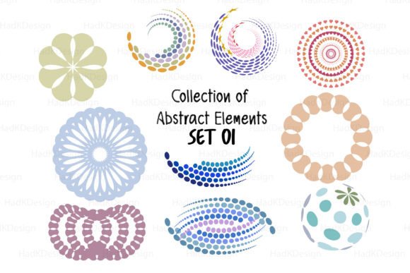 Abstract Element SVG: Modern Digital Art for Designers