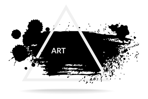 Exploring the Aesthetic of Ink Blot: Grunge Inked Black Splashes