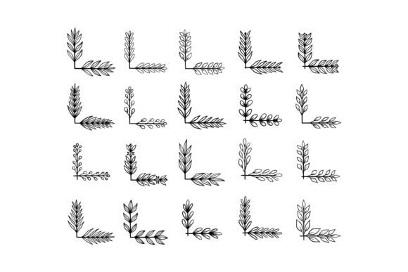 Floral Corner Ornament: A Timeless Design Element Reimagined for Modern Creativity