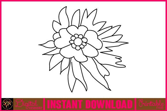 Floral Line Art Flower SVG Elements 88: A Comprehensive Guide for Designers and Artists
