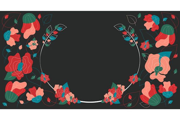 Floral Vintage Background: Timeless Elegance in Design