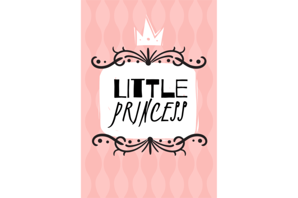 Little Princess Card: A Delightful Addition to Girls' Party Invitations