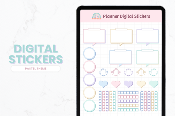 Pastel Planner Digital Stickers: A Versatile Tool for Modern Organization and Creativity