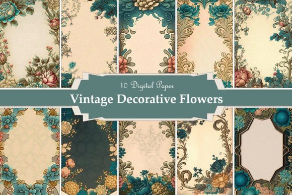 Vintage Elegance: The Timeless Charm of Vintage Decorative Flowers