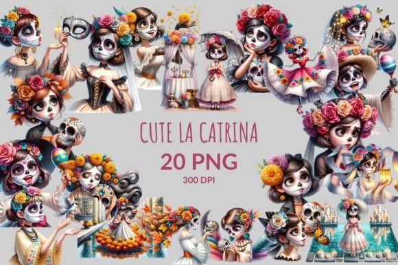 Watercolor Cute La Catrina Sublimation: A Unique Blend of Art and Tradition