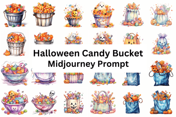 Watercolor Halloween Candy Buckets: A Whimsical Twist on Seasonal Décor and Creativity